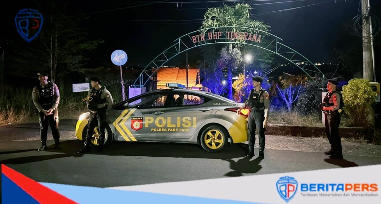 Patroli Malam, Sat Samapta Sasar Pemukiman Timurama Hingga Pantau Situasi Dalam Kota