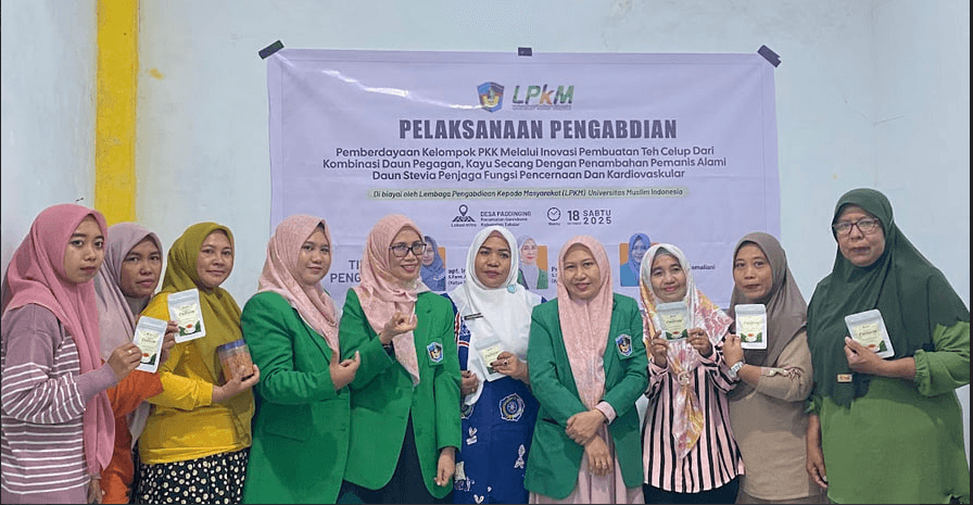 UMI Berdayakan Ibu-Ibu PKK Takalar Lewat Inovasi Teh Herbal dari Tanaman Lokal