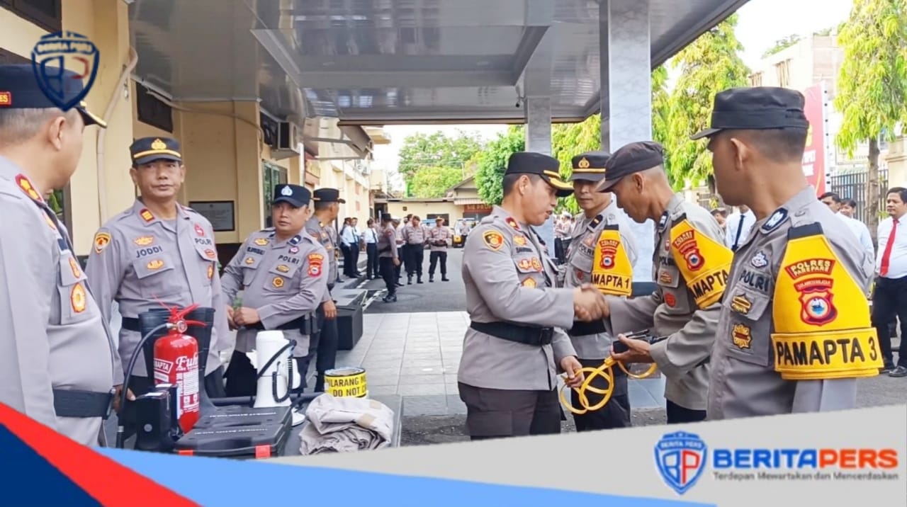 Kapolres Parepare Kukuhkan Tiga Pamapta, Tegaskan Tanggung Jawab dan Pelayanan Prima untuk Masyarakat