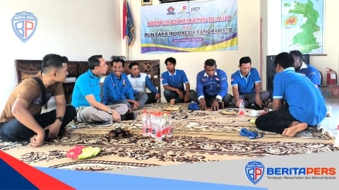 Ditpolair Korpolairud Baharkam Polri Perkuat Sinergitas dengan HNSI Gresik