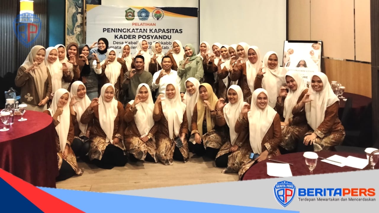 Perkuat Layanan Kesehatan, Desa Kaballokang Pakkabba Latih Kader Posyandu