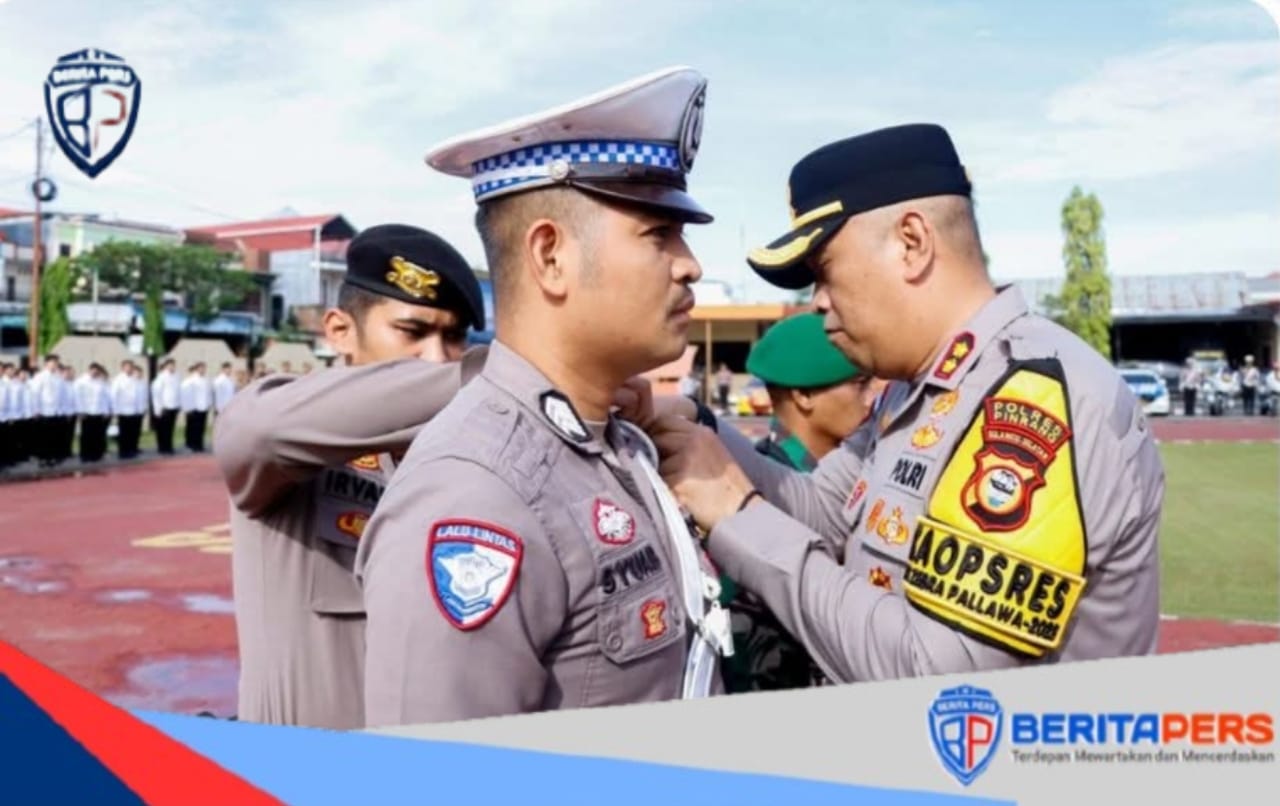 Polres Pinrang Gelar Apel Pasukan Operasi Zebra Pallawa 2025 Serentak Nasional