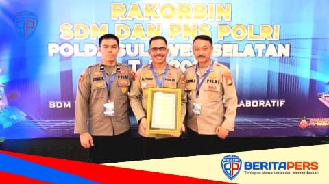 Polres Takalar Raih Penghargaan Favorit 1 Lomba Video Aktualisasi Peran Pamapta SPKT Polda Sulsel