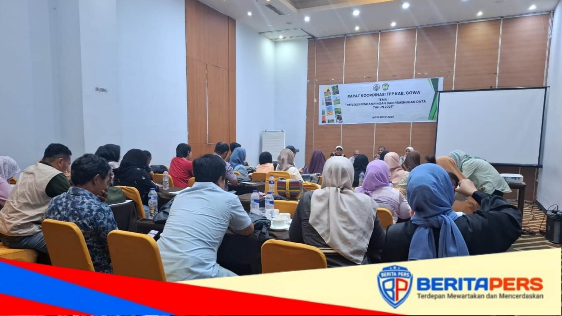 TPP Gowa Gelar Rakor Refleksi Pendampingan dan Pemenuhan Data 2025