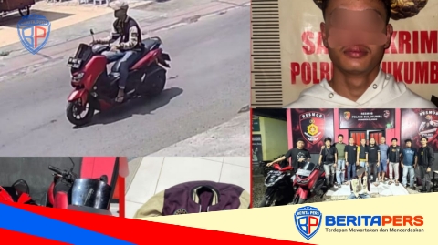 Hanya Butuh Kurang 10 Jam, Polisi Di Bulukumba Tangkap Curanmor