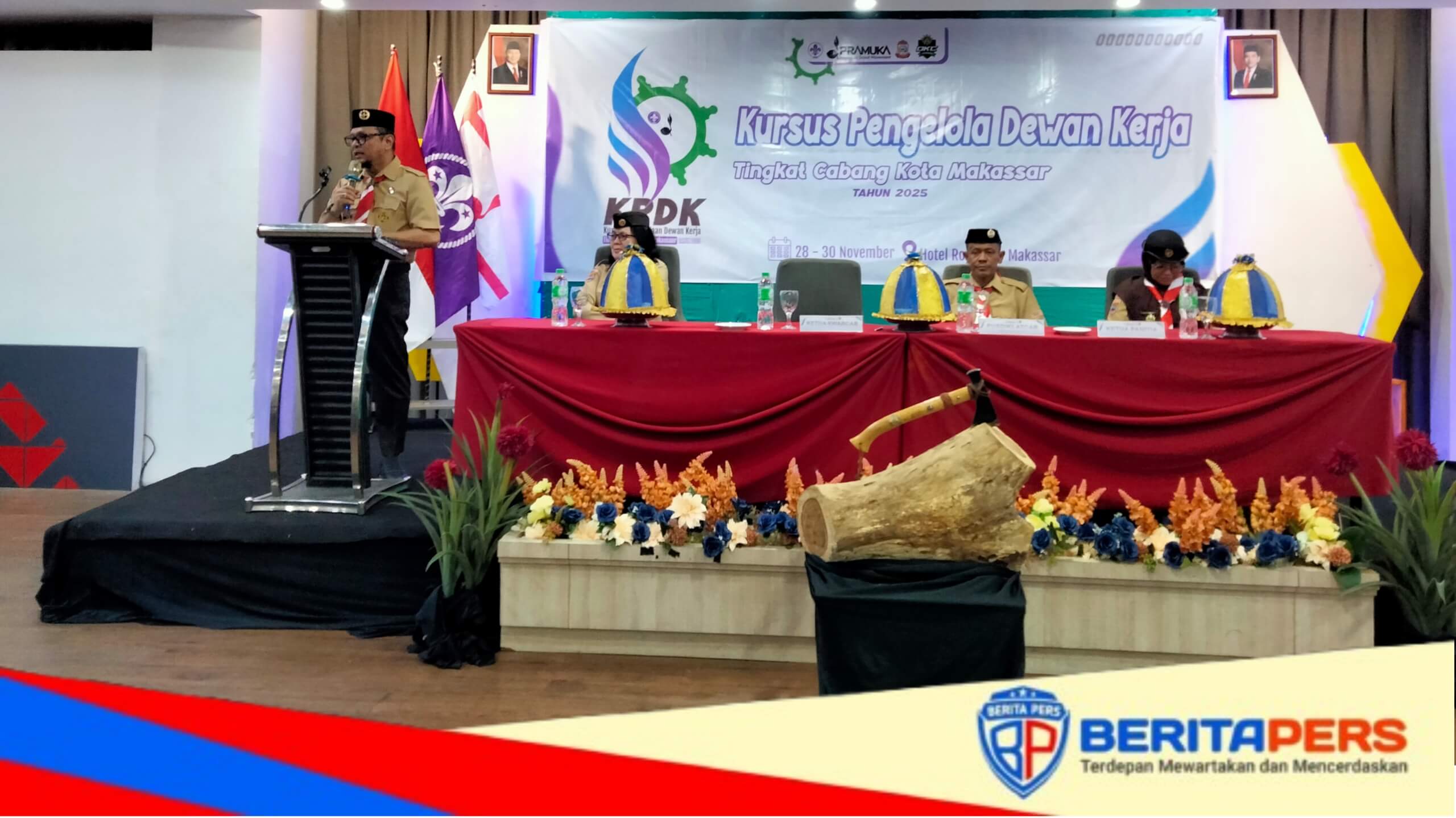 DKC Pramuka Kota Makassar Cetak Kader Muda Unggul dan Profesional