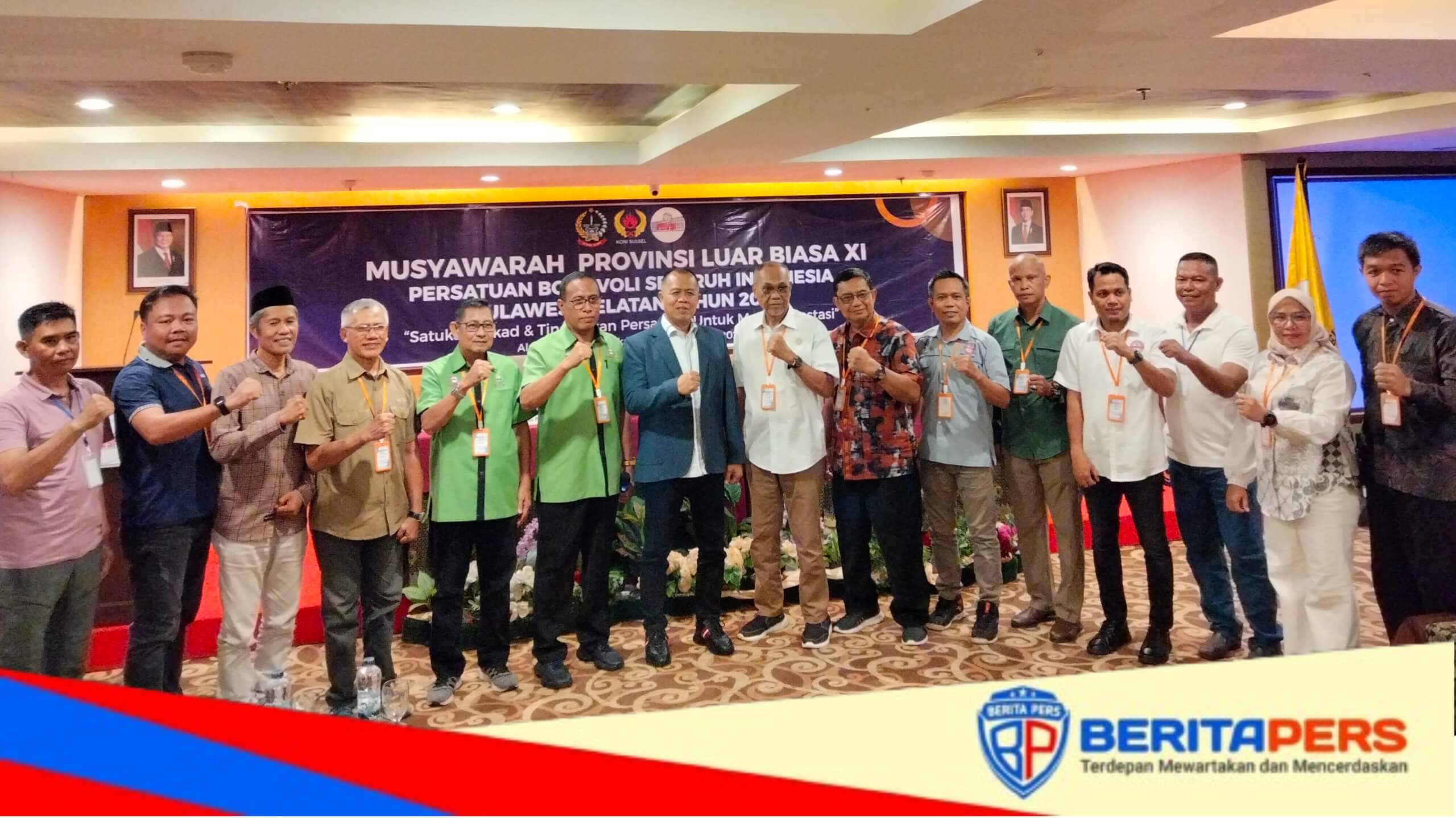 PBVSI Sulawesi Selatan Gelar Musprovlub XI, Muhammad Sadar Terpilih Aklamasi Ketua Umum 2025–2029