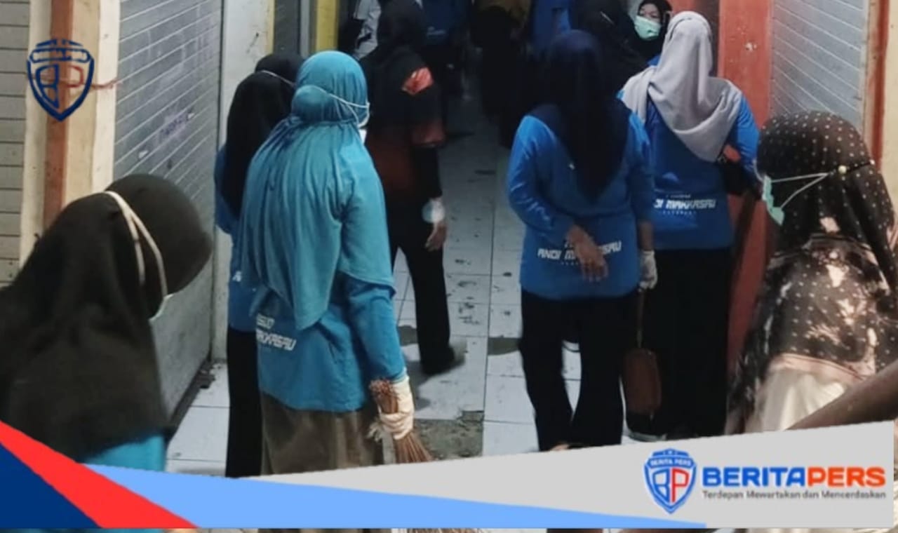 RSUD Andi Makkasau Turut Sukseskan Gerakan Kerja Bakti Serentak di Pasar Lakessi