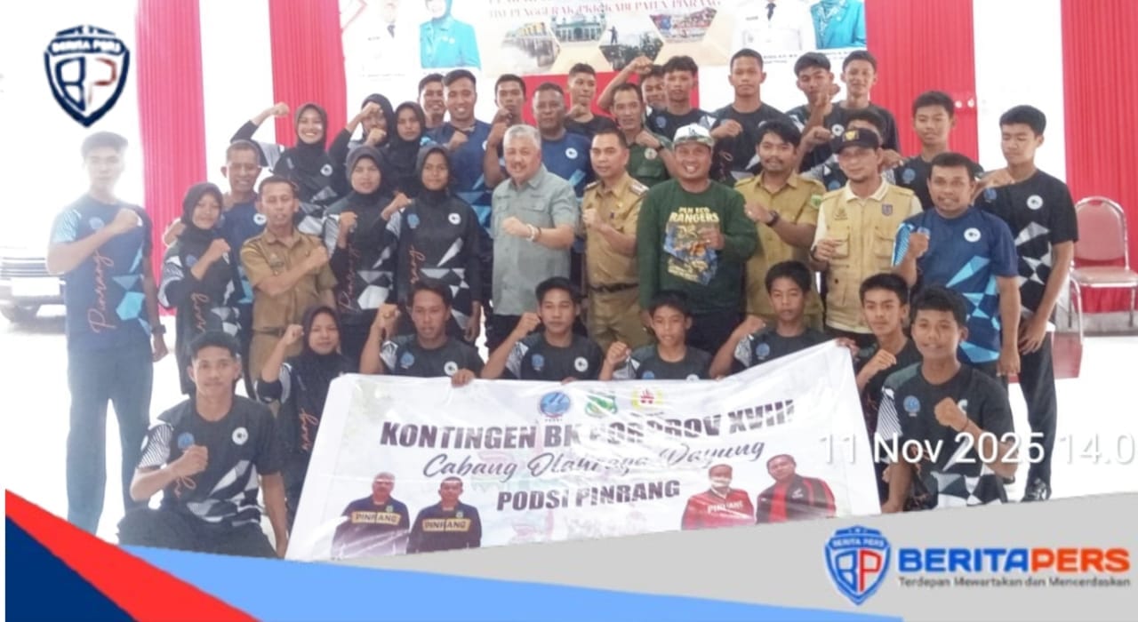 Bupati Pinrang Lepas Kontingen PODSl ke Praporprov 2025: Siap Harumkan Nama Daerah
