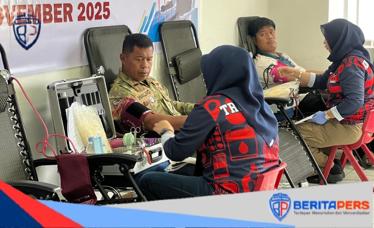 Sinergi TNI AL dan PLN Suppa Sukses Gelar Kegiatan Donor Darah Tahunan