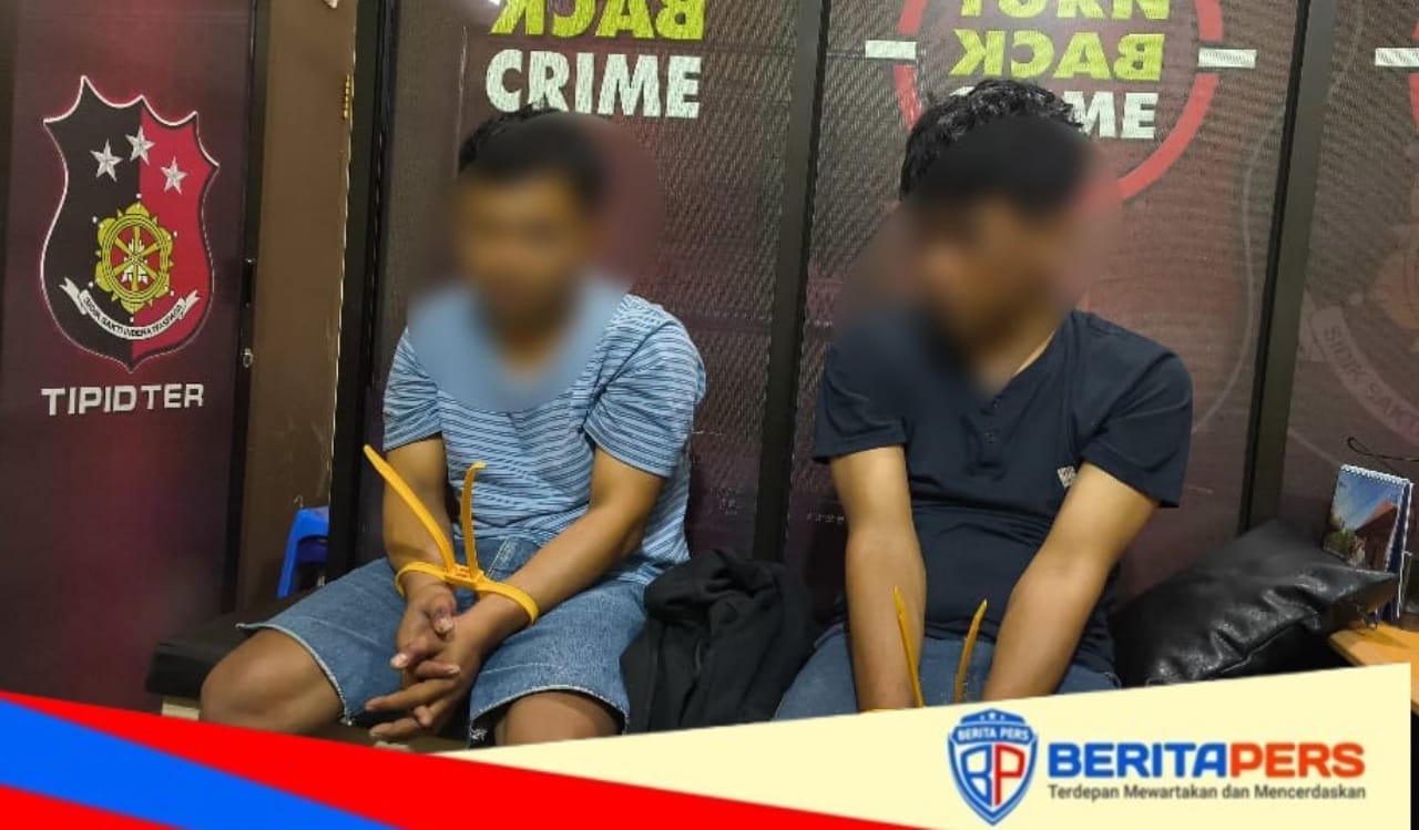 Dua Residivis Lakukan Pencurian, Kembali Ditangkap Polisi, Terancam 5 Tahun Penjara