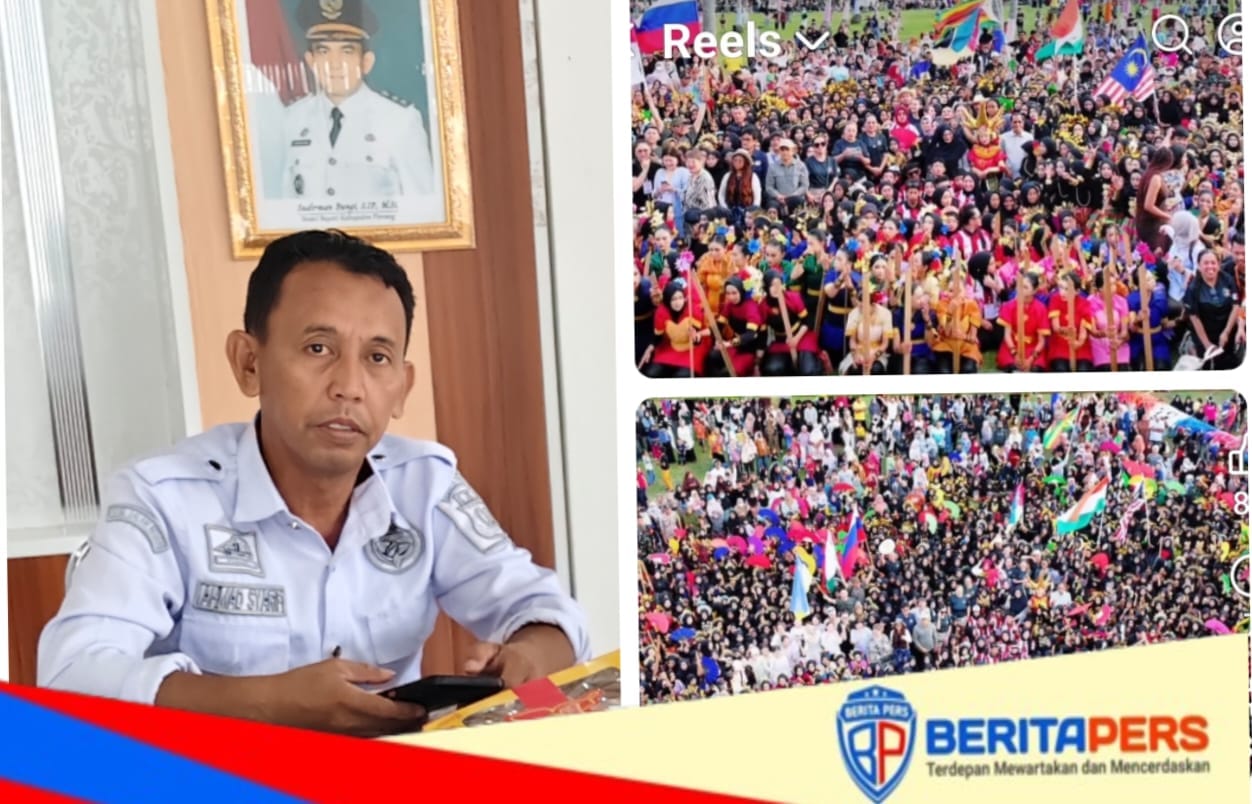 Budaya Desa Lero Diangkat Dalam Tarian Kolosal Adventure Culture Pinrang 2025
