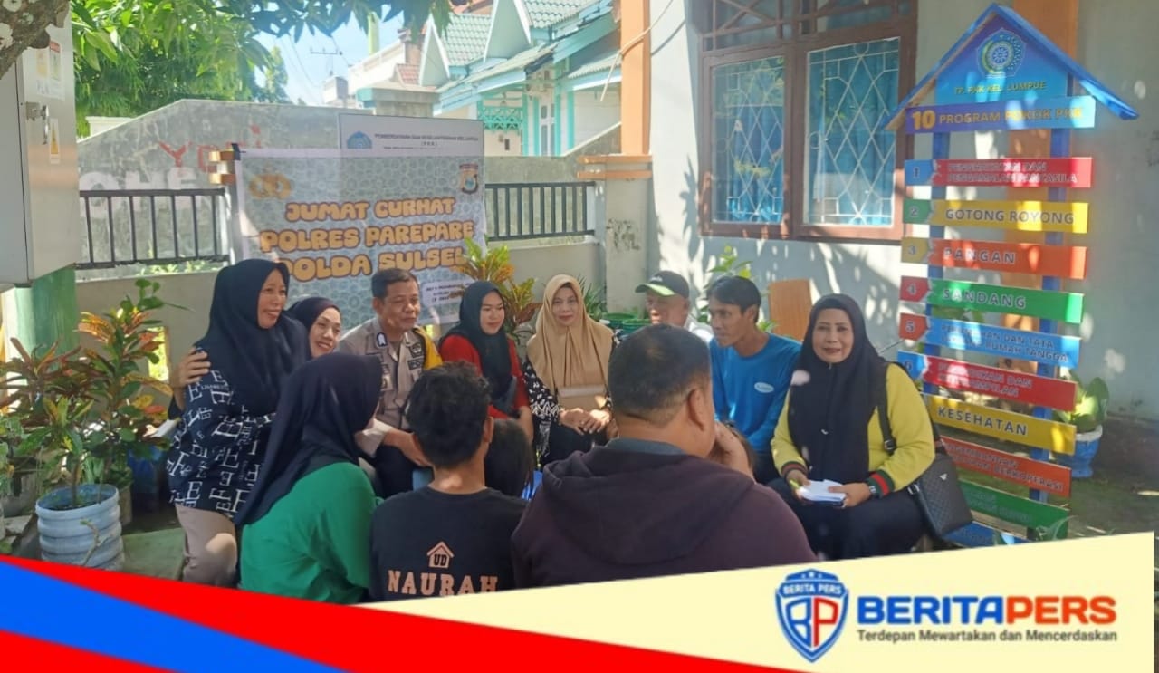 Jumat Curhat Polsek Bacukiki: Warga Minta Patroli Sentuh Kelompok Pemuda yang Kerap Nongkrong