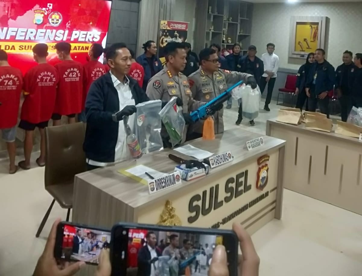 Bentrokan Sapiria–Borta: 13 Rumah Hangus, 7 Pelaku Dibekuk Polisi