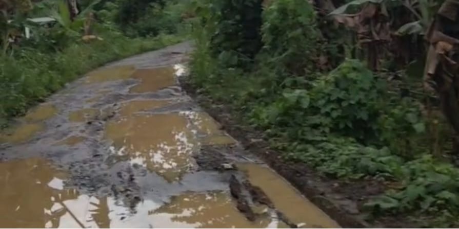 Warga Borongraukang Kelurahan Samata Keluhkan Kondisi Jalan : Puluhan Tahun Tak Tersentuh Aspal