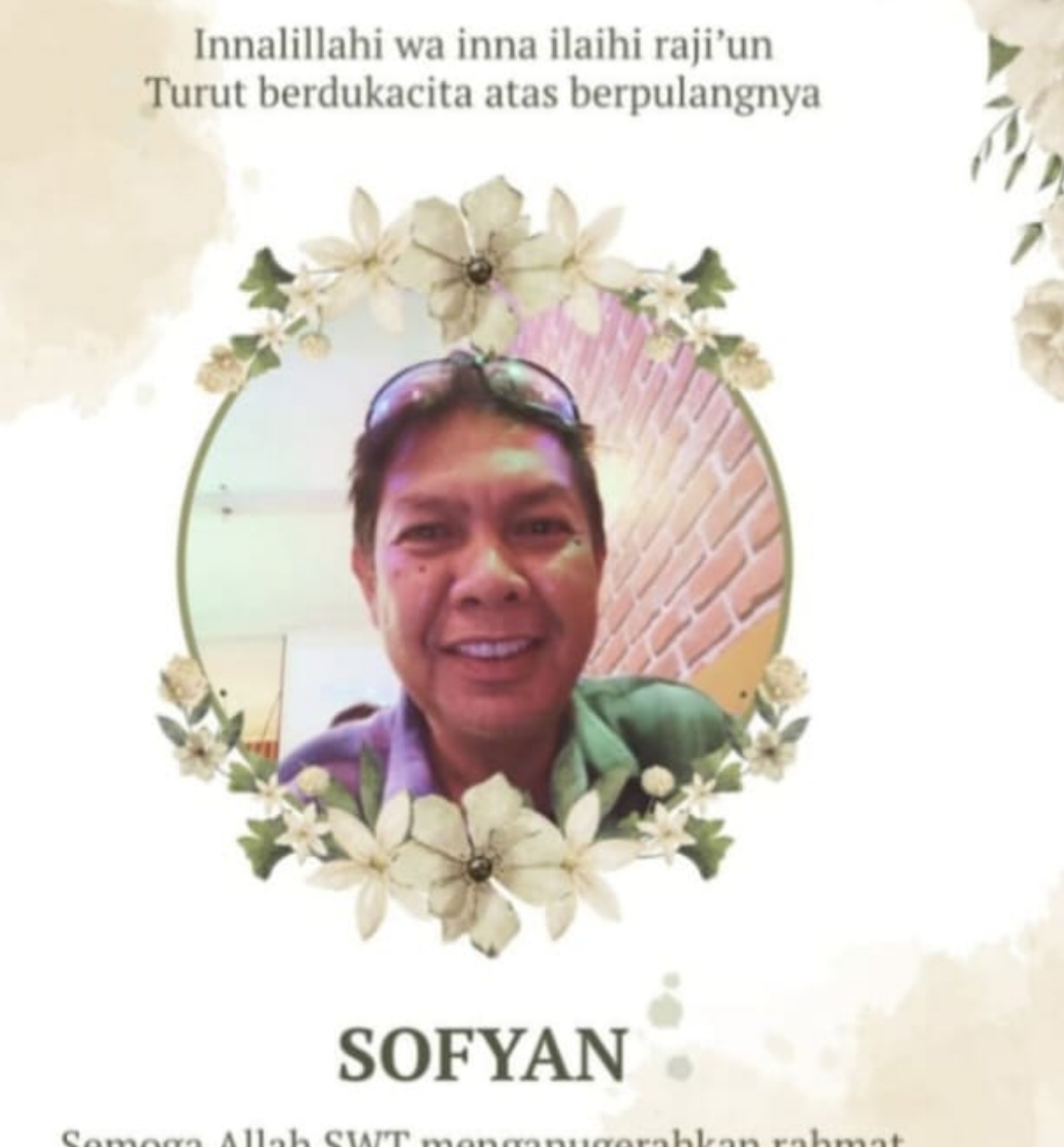 Keluarga Besar LIDIK PRO Maros Berduka Atas Wafatnya Wartawan Senior Sofyan