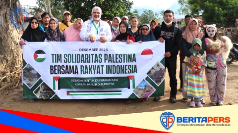 Delegasi Palestina Kunjungi Korban Bencana di Sumatra dan Aceh