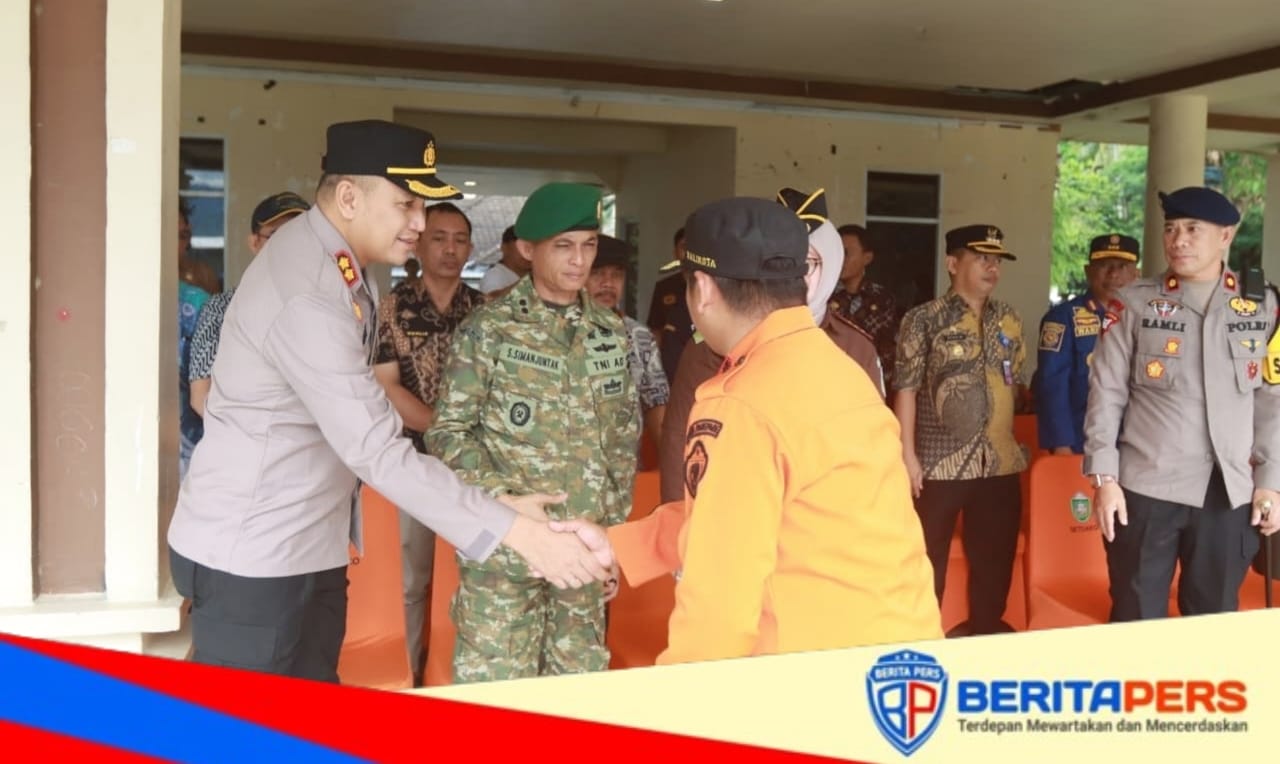 Kapolres Parepare dan Forkopimda Dampingi Wali Kota pada Apel Siaga Bencana Hidrometeorologi