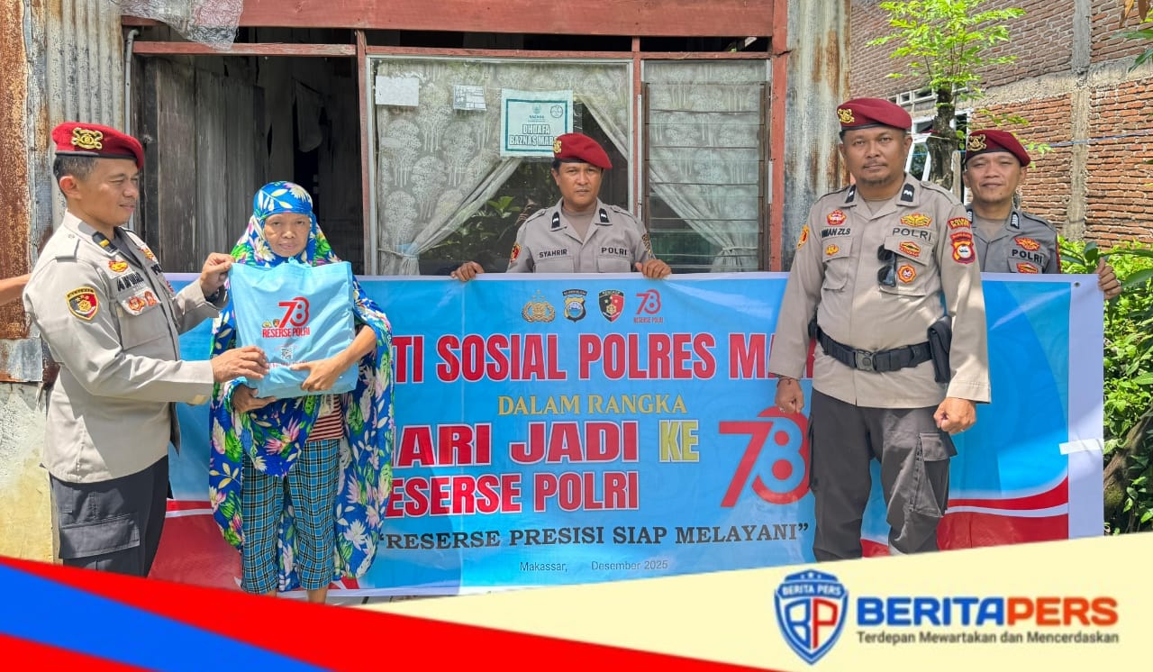 Bakti Sosial Reskrim Polsek Lau Warnai Hari Jadi Reserse Polri ke-78