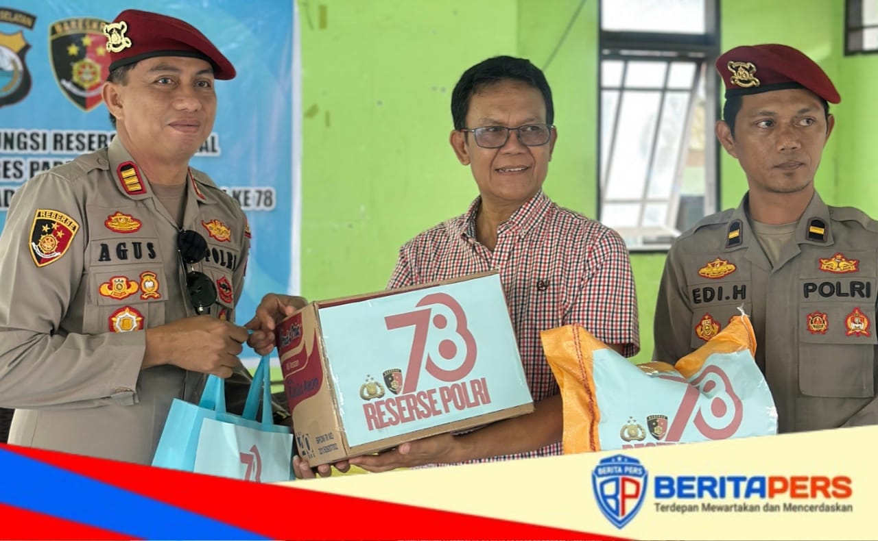 Peringati Hari Bersejarah Lahirnya Reserse, Sat Reskrim Berbagi Kepedulian