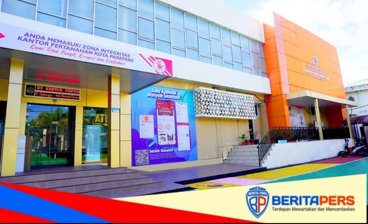 Kantor Pertanahan Kota Parepare Resmi Raih Predikat WBK, Bukti Komitmen Pelayanan Berintegritas