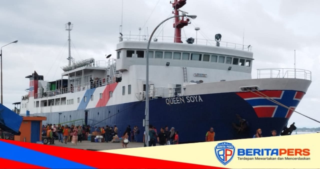Queen Soya Berlabuh Turunkan 1.060 Penumpang, Polsek KPN Perketat Pengamanan Jelang Akhir Tahun