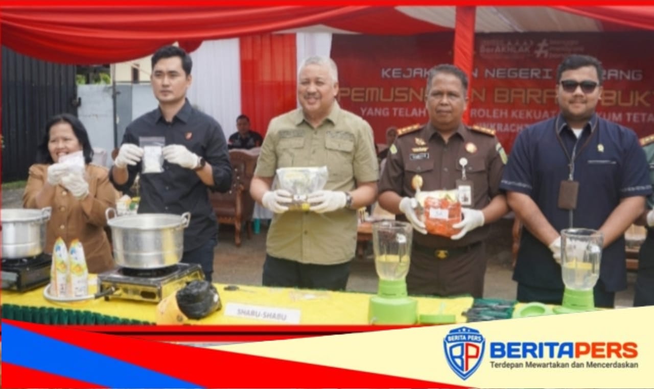 Komitmen Bersama APH dan Pemda Pinrang dalam Penegakan Hukum Ditegaskan lewat Pemusnahan Barang Bukti
