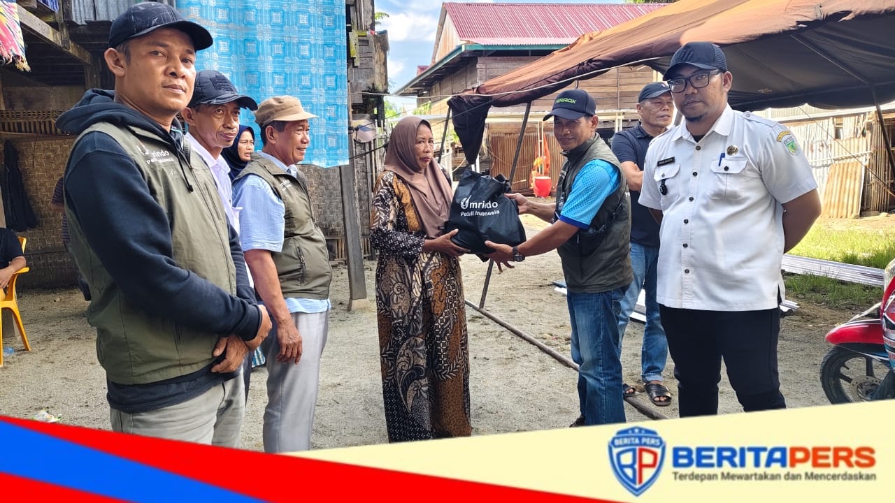 PT Umrindo Peduli Indonesia Salurkan Bantuan Kemanusiaan bagi Korban Puting Beliung di Lanrisang