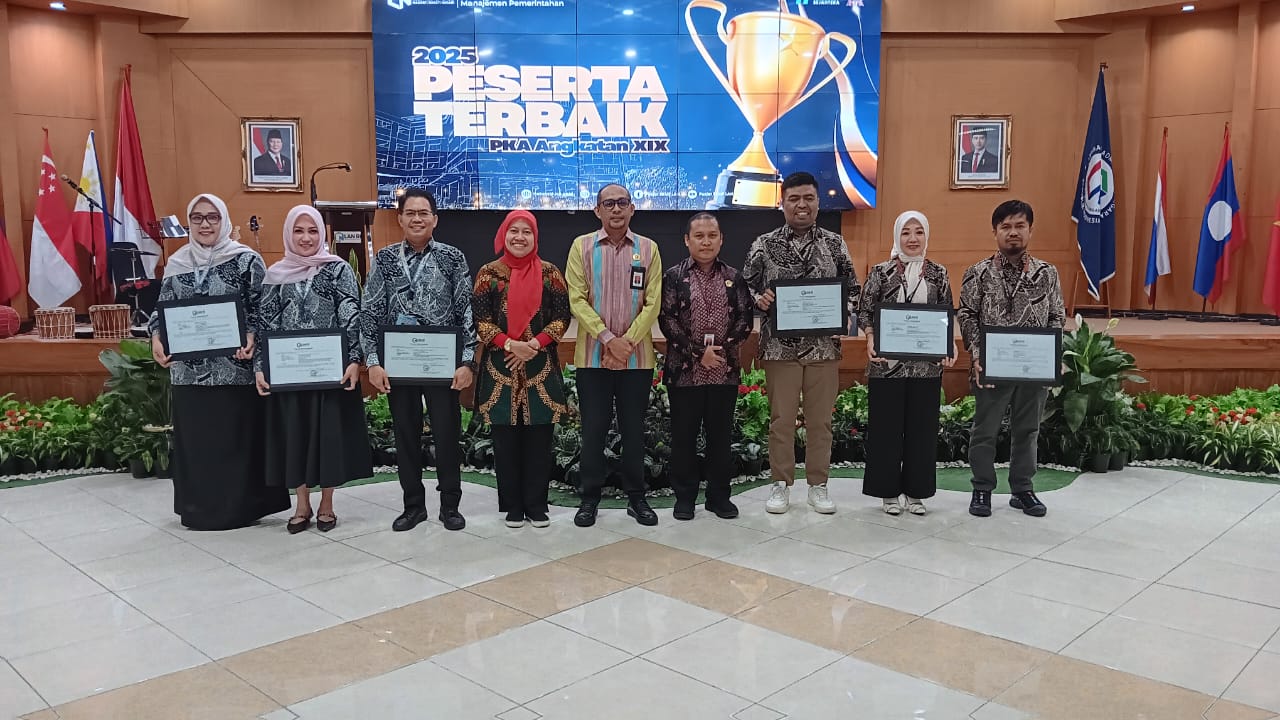 Sapri Jowa Raih Peringkat 3 Dalam Pelatihan PKA XIX LAN RI di Makassar