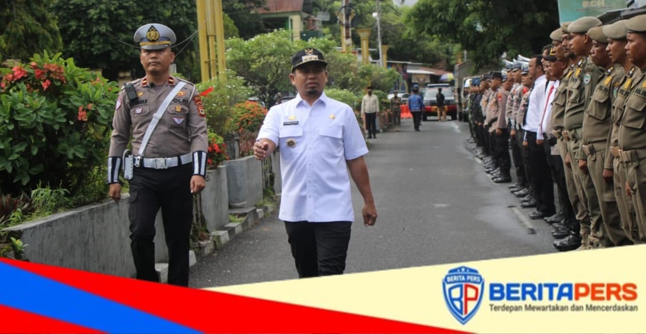 Walikota Parepare Pimpin Apel Gelar Pasukan Operasi Lilin 2025, Wujud Sinergitas Amankan Nataru