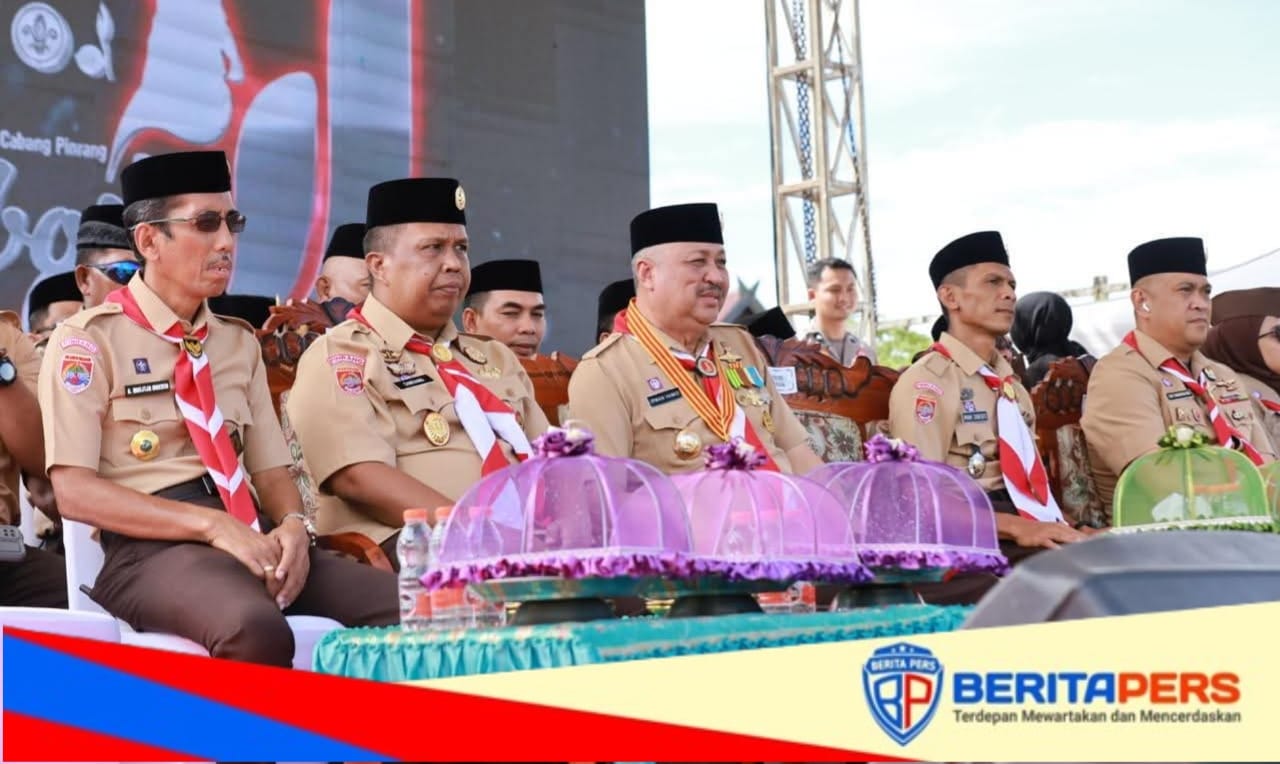 Bupati Pinrang Buka Jambore Cabang ke-7 Gerakan Pramuka Kwarcab Pinrang
