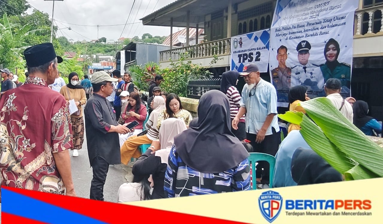 Lurah Cappa Galung Turun Langsung Pantau Pemilihan RT/RW Sesuai Perwali Nomor 4 Tahun 2025
