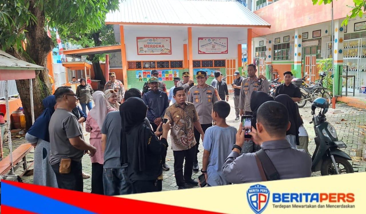 Walikota dan Kapolres Parepare Pantau Pemilihan Ketua RT dan RW Serentak