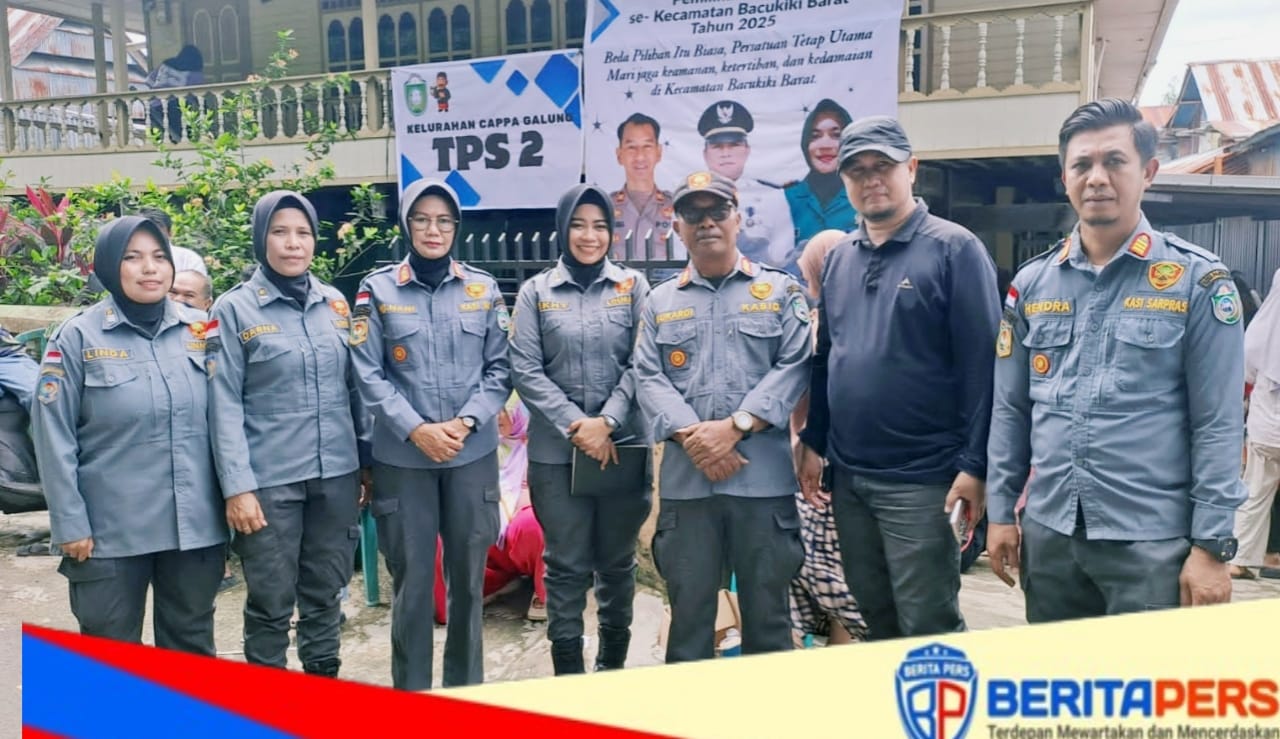 Satpol PP Kota Parepare Laksanakan Pemantauan dan Pengawasan Pemilihan RT/RW Tahun 2025