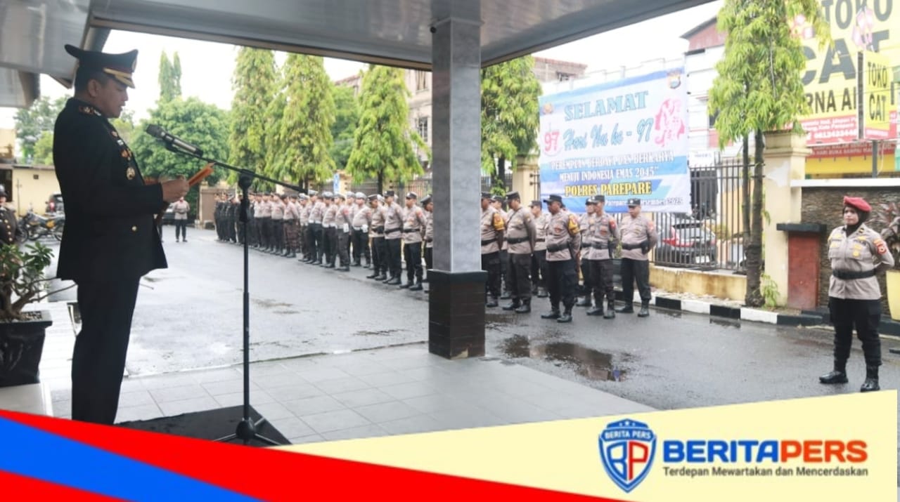 Polres Parepare Gelar Upacara Peringatan Hari Ibu Ke-97, Usung Tema Perempuan Berdaya dan Berkarya