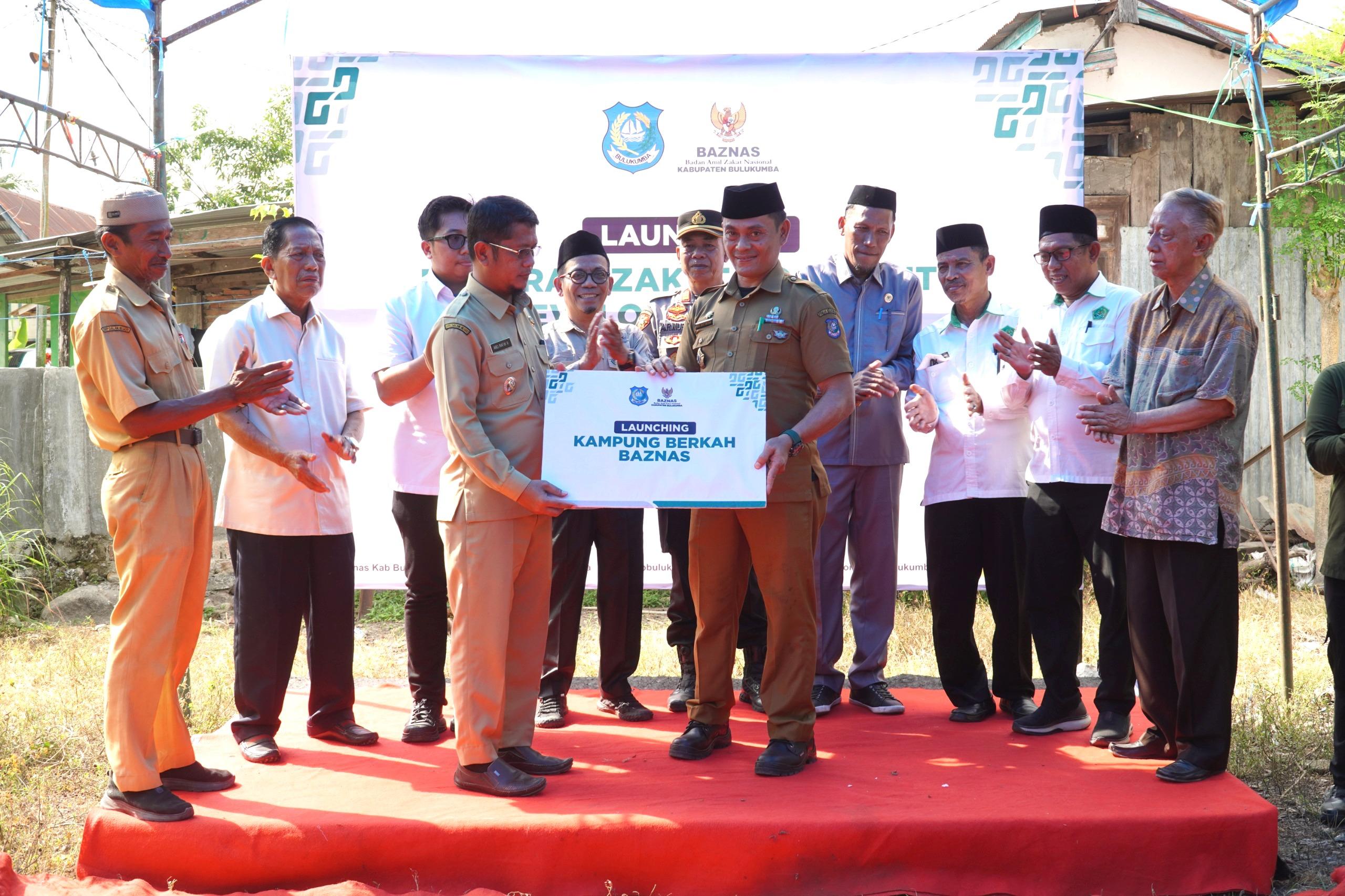 BAZNAS Bulukumba Launching Program Zakat Community Development (ZCD) di Bonto Mangape