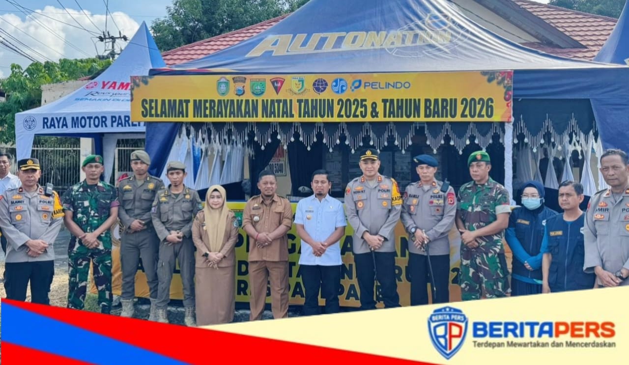 Walikota dan Kapolres Parepare Tinjau Pos Pengamanan NATARU