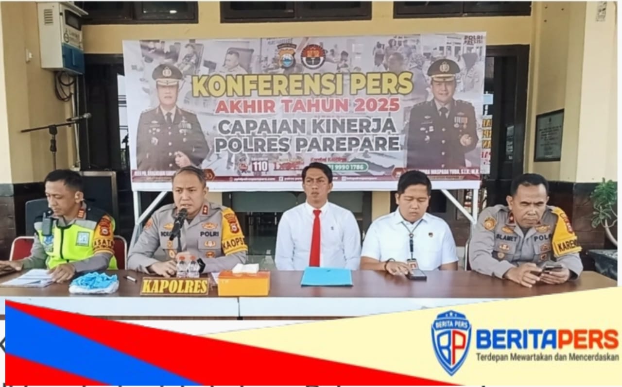 Kapolres Parepare Ungkap Penyelamatan Keuangan Negara Rp760 Juta dari Kasus Korupsi Sepanjang 2025