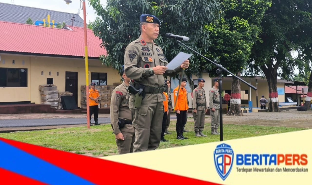 Batalyon B Pelopor Satuan Brimob Polda Sulsel Gelar Latihan Gabungan Antisipasi Bencana Alam