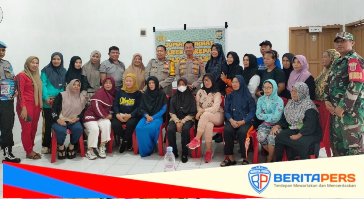 Pejabat Baru Kapolsek Bacukiki Lakoni Jumat Curhat Perdana, Komitmen Perkuat Pelayanan Masyarakat