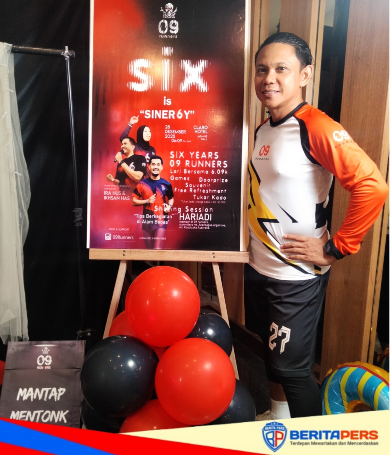 Sinergi di Lintasan Lari: Komunitas 09 Runners Rayakan Milad ke-6 dengan Semangat “SINER6Y”