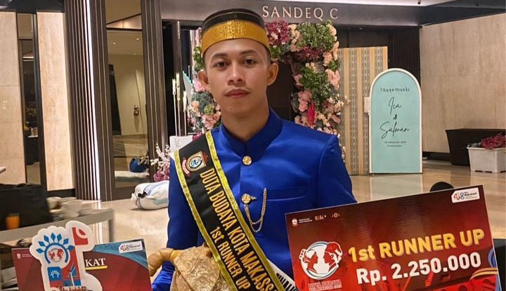 STIMI Makassar Bangga! Armada Arfan Raih Juara 2 Duta Budaya Makassar, Gaungkan Budaya Yang Hampir Punah