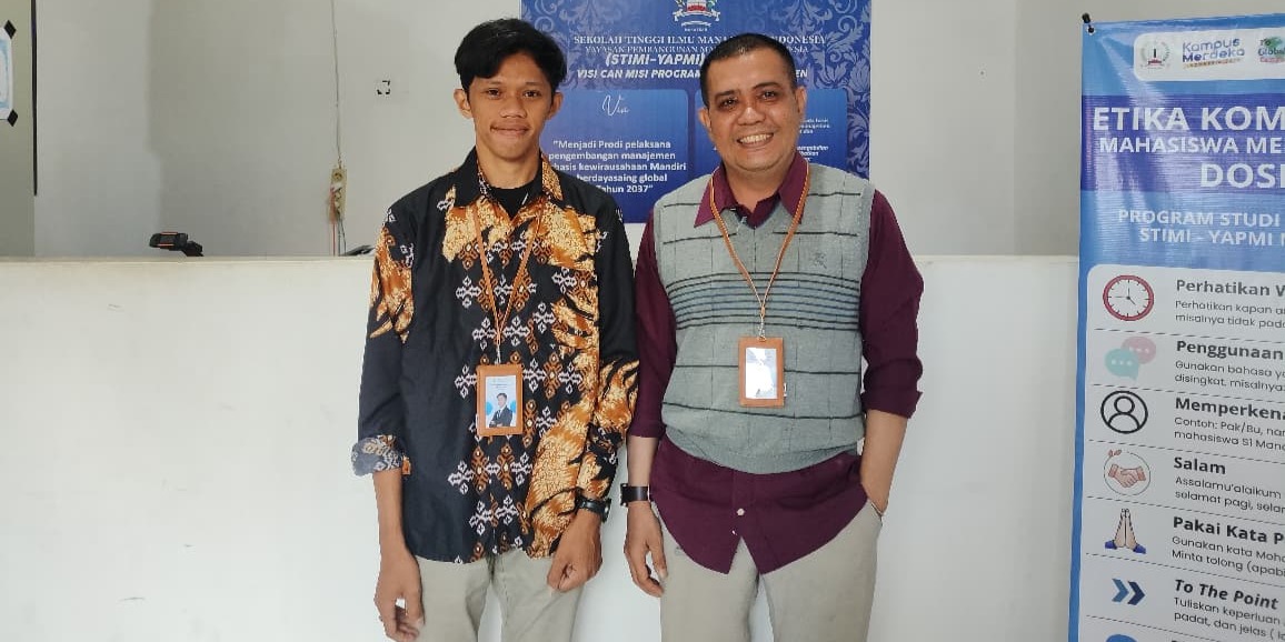 STIMI YAPMI Makassar Angkat Milenial Berprestasi, Mursalim Resmi Jabat Sekprod Manajemen