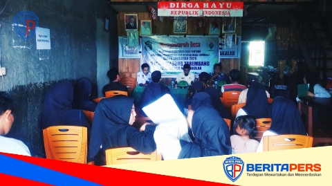 Kades Tarembang Pimpin Musdes Soal Perdes APBDesa di Takalar