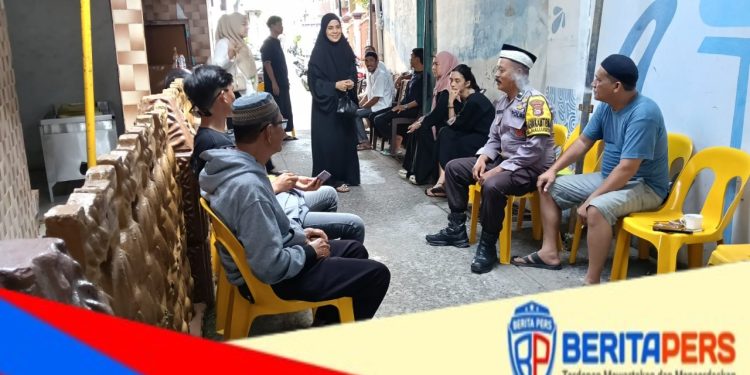 Lagi, Kapolsek KPN Tunjukkan Kepedulian kepada Warga Berduka