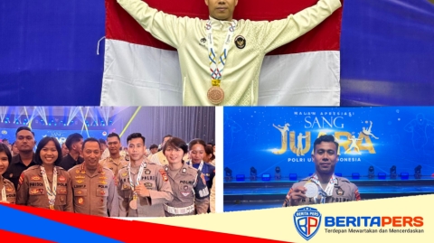 Berprestasi di Olahraga Internasional, Personel Ditsamapta Polda Sulsel Tuai Apresiasi Kapolri