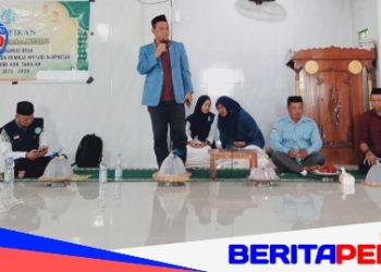 DPDes BKPRMI se Kecamatan Sanrobone Lantik Pengurus Remaja Mesjid, Ketum DPD Takalar Hadir Beri Support