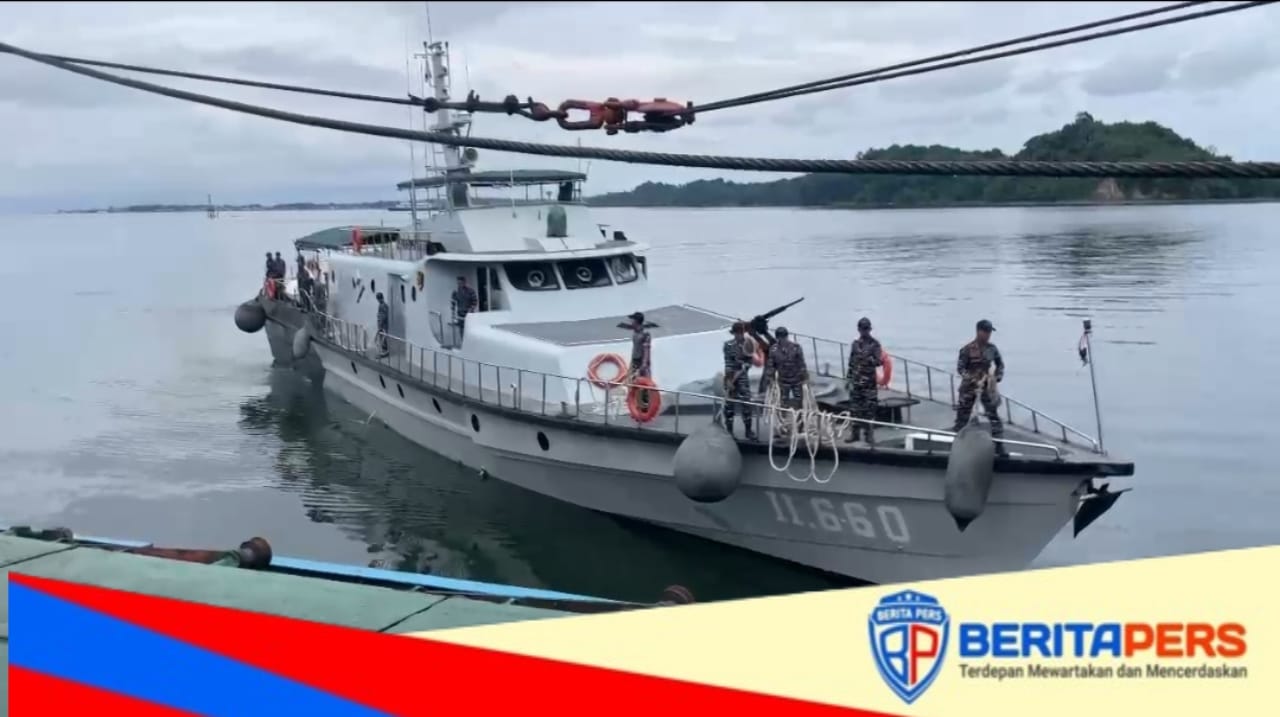 TNI AL Pinrang Kodaeral VI Laksanakan Merplug KAL Sulupari di Pelabuhan Cappa Ujung Parepare