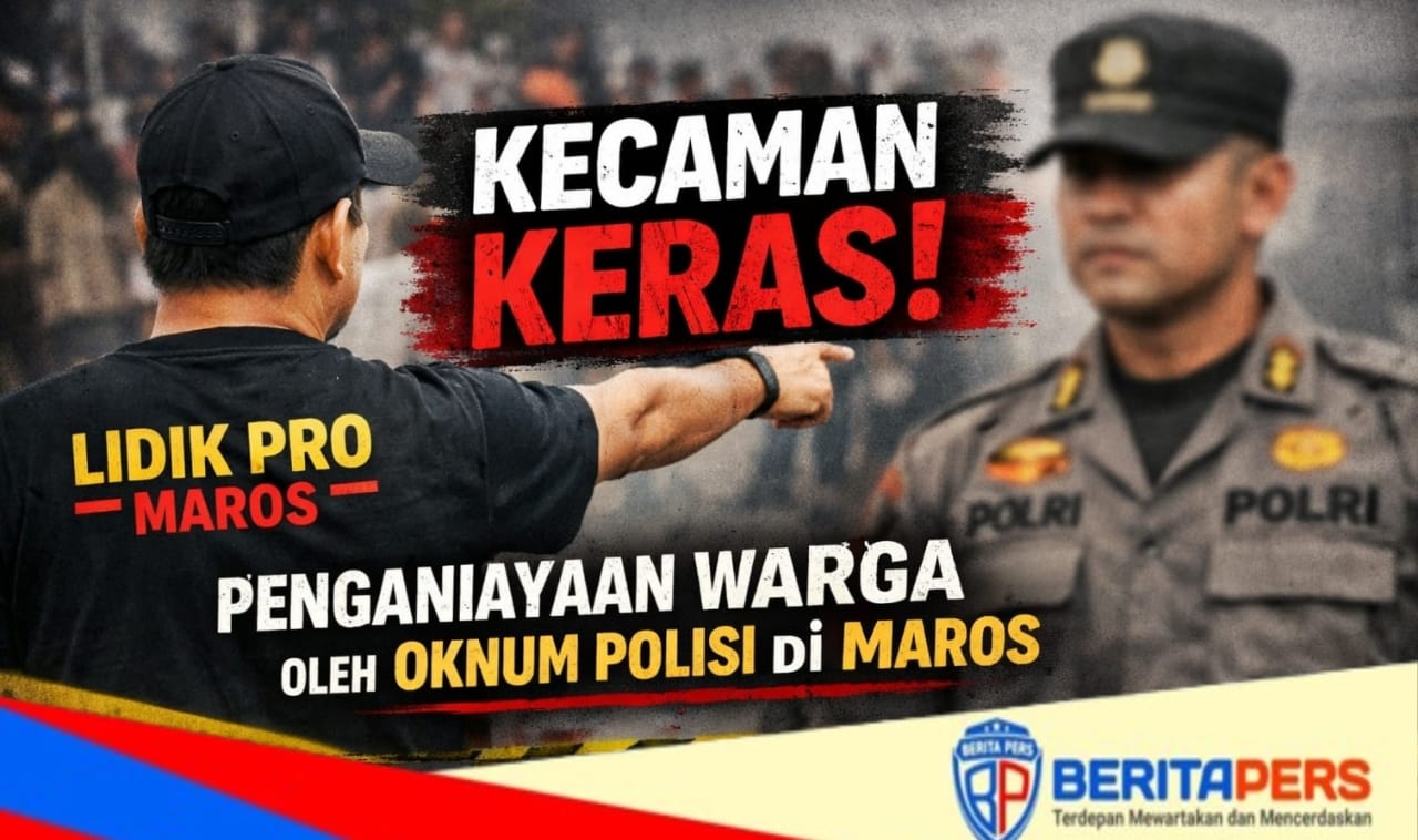 LIDIK PRO Maros Desak Proses Pidana Oknum Polisi, Equality Before Law Ditegakkan