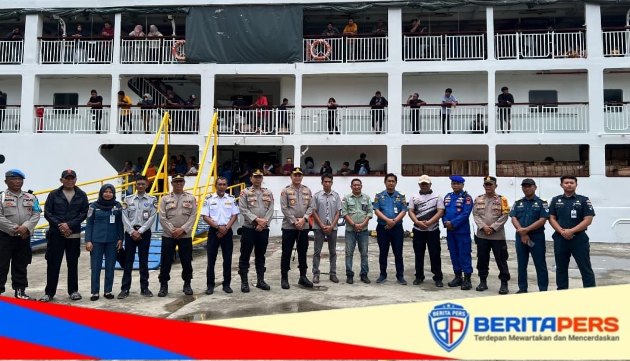 Kapolres Parepare Kunjungi Pelabuhan Nusantara, Pantau Arus Pasca Libur Nataru